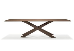 TABLE RECTANGULAIRE CROSS SOVET Design contemporain Caen