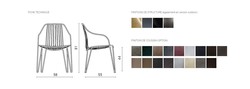 LIRA chaise Ozzio Design Contemporain CAEN