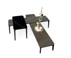 TABLE BASSE SLIM Sovet Italia Design Contemporain Caen