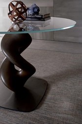 TABLE RONDE LIQUID OZZIO Design Contemporain Caen
