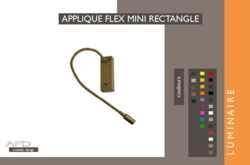 Applique Flex mini rectangle AFD Design contemporain Caen
