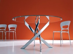 TABLE RONDE BARONE Bontempi Casa Design Contemporain Caen