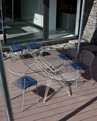 TABLE OVALE OutSANDERS OUTDOOR Bontempi Casa Design Contemporain Caen