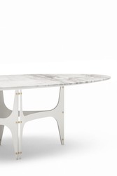 Table Universe Ovale Bontempi Design Contemporain Caen