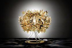 FIORELLINA Lampe  poser  Gold Silver and Copper SLAMP Design Contemporain Caen