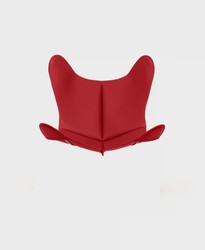 Housse seule pour Fauteuil AA Butterfly Cuir Design Contemporain Caen Rouge