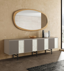 Buffet Bahut Jazz Mobenia Design contemporain Caen