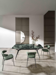 Table repas extensible Arkos shaped Sovet Design contemporain Caen