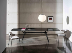 Table repas extensible Arkos shaped Sovet Design contemporain Caen