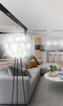 FLORA FLOOR WHITE SLAMP Design Contemporain Caen