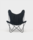 Fauteuil AA Butterfly Toile coloris Noir