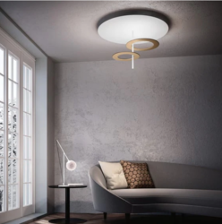 Plafonnier HULA Hoop P2 design contemporain Caen