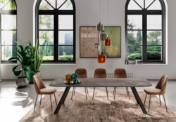 SIRIO table repas extensible Easyline Design Contemporain Caen