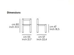 Chaise Tu-Be Midj Design contemporain Caen
