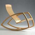 Gaivota Rocking Chaire Objekto Design contemporain Caen Natural B3.1