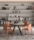 Table ronde extensible PETALO Easyline Desing contemporain Caen