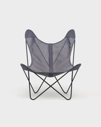 Fauteuil AA Butterfly Tissu Batyline Ardoise  Design Contemporain Caen
