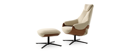 Fauteuil Cream Leolux Design contemporain Caen