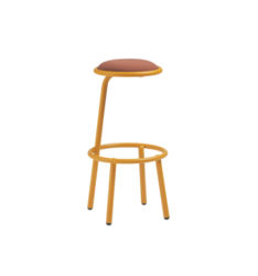 Tabouret de bar LESS Midj Design contemporain Caen