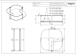 Table Pagode Bontempi Casa Design contemporain Caen