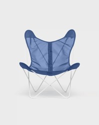 Fauteuil AA Butterfly Tissu Batyline Bleuet  Design Contemporain Caen