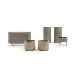 CHEVETS ET COMMODE RONDA DALL AGNESE DESIGN CONTEMPORAIN CAEN