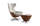 Fauteuil Caruzzo Leolux le pouf en cadeau design contemporain Caen 