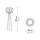 FLORA FLOOR SLAMP Design Contemporain Caen