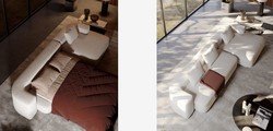 Canap� Foster Milano Bedding Design contemporain Caen