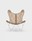 Fauteuil AA Butterfly Tissu Batyline Noisette Design Contemporain Caen