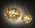 VELI Suspension Gold SLAMP Design Contemporain Caen
