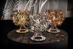 FIORELLINA Lampe  poser  Gold Silver and Copper SLAMP Design Contemporain Caen