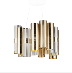 SUSPENSION LA LOLLO GOLD  GRADIENT Design Contemporain Caen