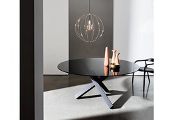 TABLE RONDE AIKIDO Sovet Italia Design Contemporain Caen
