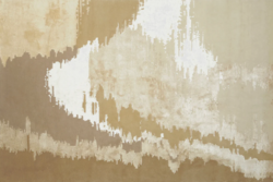 Tapis Hoek Beige Serge Lesage Design contemporain Caen