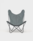 Fauteuil AA Butterfly Toile coloris Cendres