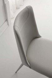 Chaise Cuir SOFIA Ozzio Design Contemporain Caen