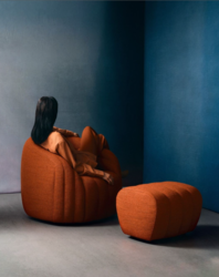 Fauteuil Balini Pode Leolux Design Contemporain Caen