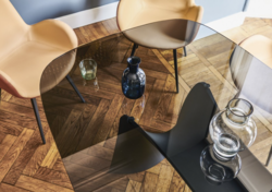 Table repas Moonlight Midj Design contemporain Caen