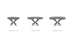 Table Full Moon Easyline Ozzio Design contemporain Caen