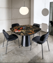 Table Totem extensible Sovet Design contemporain Caen