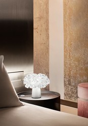 CLIZIA TABLE WHITE  SLAMP Design Contemporain Caen