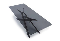 TABLE RECTANGULAIRE CROSS SOVET Design contemporain Caen