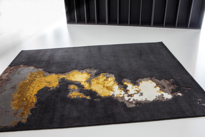 BEHIND OR TAPIS SERGE LESAGE - Espace STEINER Design Contemporain