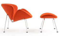 Fauteuil Orange Slice Artifort Pierre Paulin Design Contemporain Caen