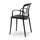 Fauteuil Galaxy noir  bontempi Casa Design Contemporain Caen