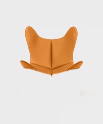 Housse seule pour Fauteuil AA Butterfly Cuir Design Contemporain Caen Miel