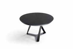 TABLE RONDE AVEC ALLONGE MILLENIUM Bontempi Casa Design Contemporain Caen