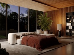 Canap� Foster Milano Bedding Design contemporain Caen