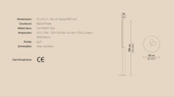 Modula Floor Slamp Design contemporain Caen